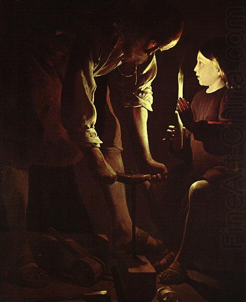 Georges de La Tour Joseph the Carpenter china oil painting image